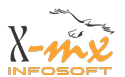 X-mx Infosoft logo